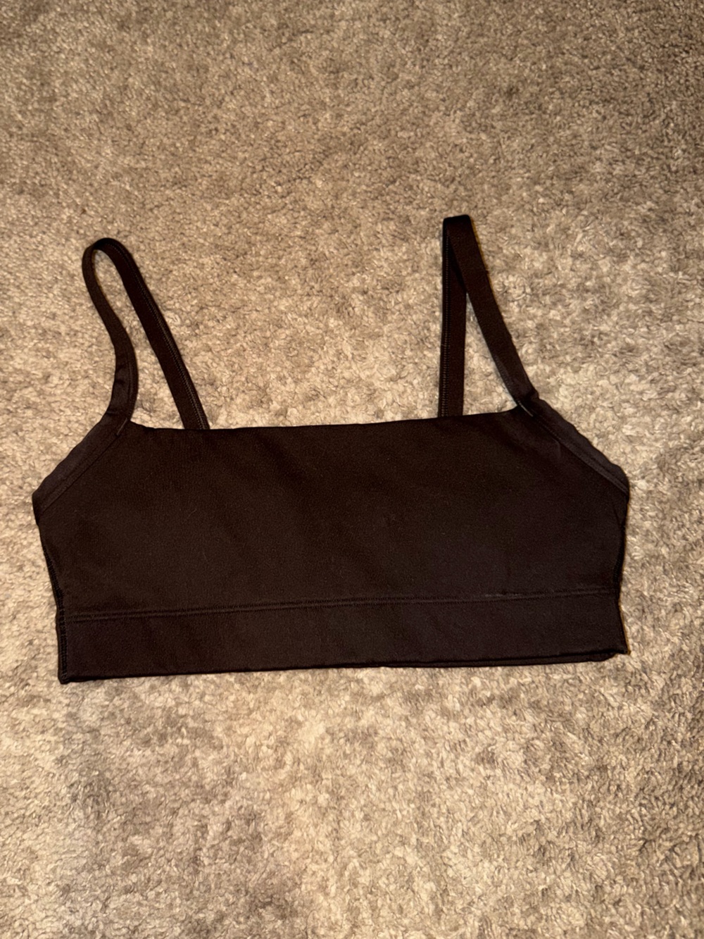 GAP chocolate brown sports bra